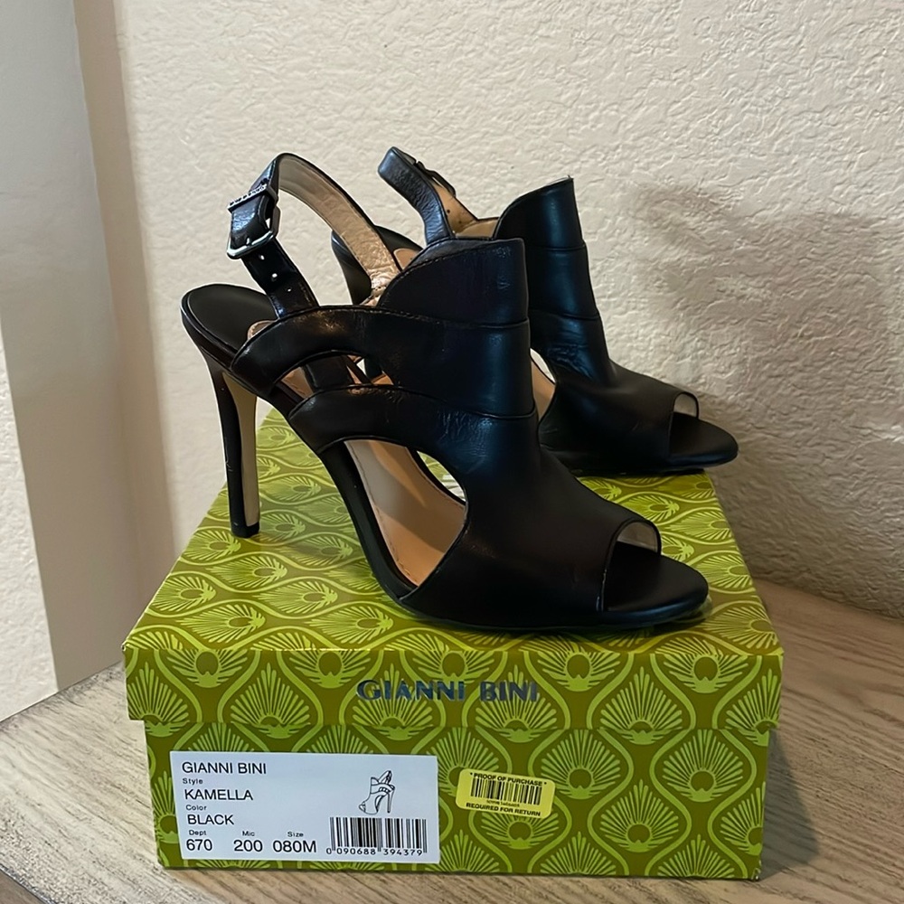 Black 3” heel